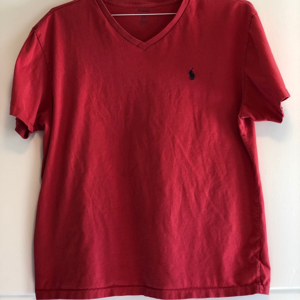 Ralph Lauren Polo V- Neck T-Shirt - Picture 3 of 4
